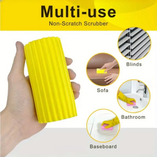 5PCS Damp Clean Duster Sponge Reusable Wet Duster Sponge Multiple Colors of Cleansing and Dusting Tools